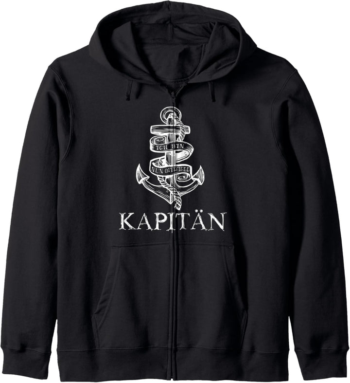 Ich bin nun offiziell Kapitän Kapuzenjacke