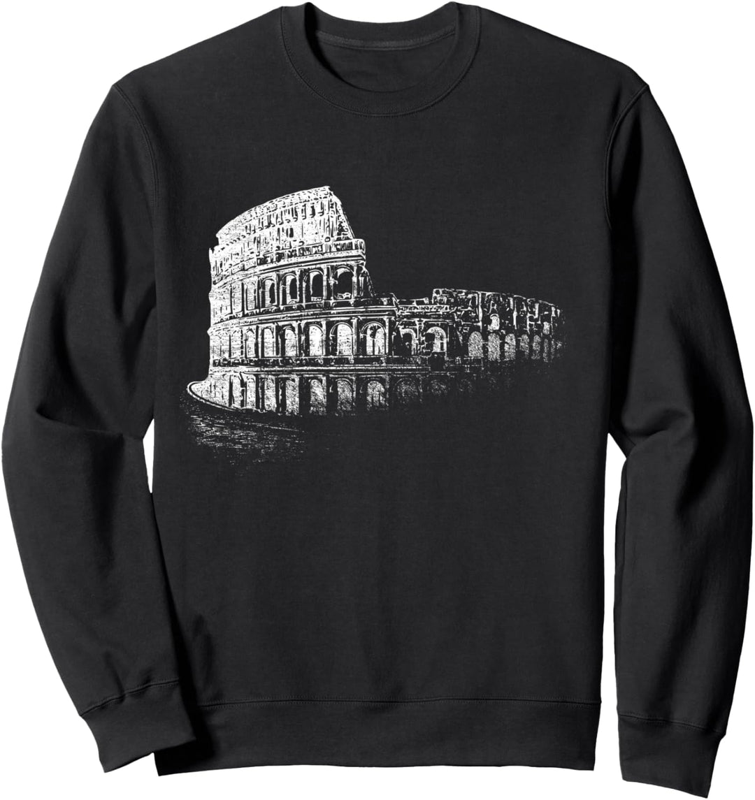 Rom Kolosseum Roma Rome Italy Italia Fan Amphitheater Rom Sweatshirt