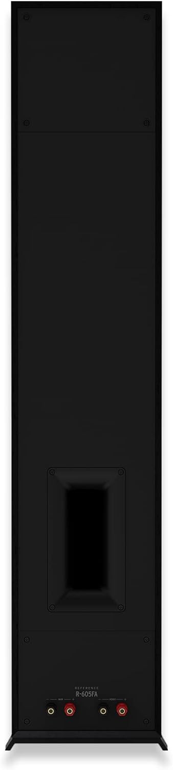 Klipsch R-605FA Black (Einheit) - Schwarzer Bodenlautsprecher mit Dolby Atmos - Woofer 6,5 Zoll