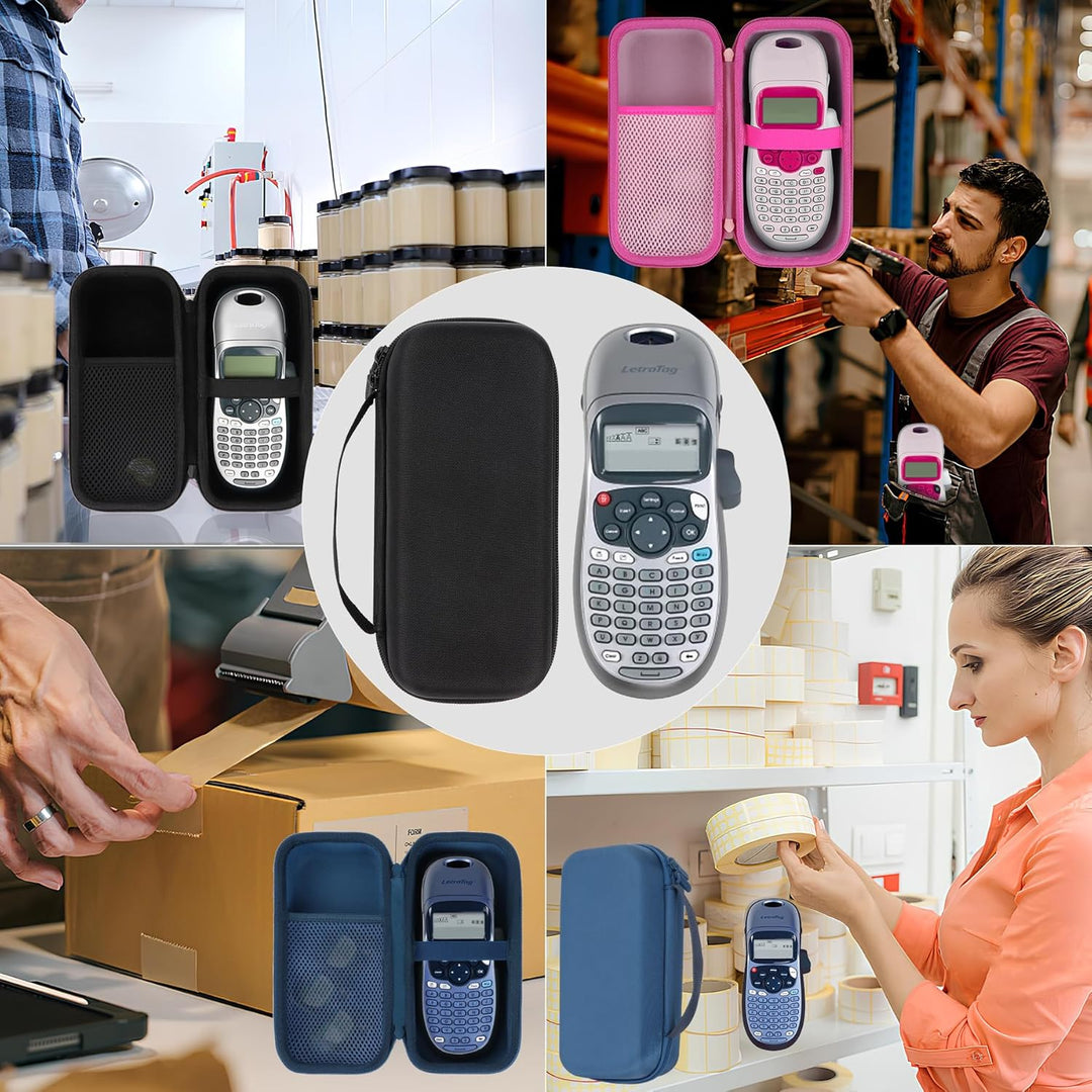 Lebakort Hart Schutz Hülle Etui Tasche für LetraTag 100H / LetraTag 100H Plus Beschriftungsgerät Han