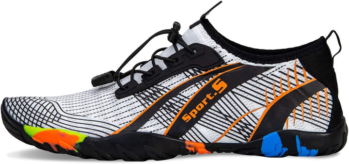 IceUnicorn Strandschuhe Badeschuhe Damen Herren Schwimmschuhe Aquaschuhe Sommer Schnell Trocknend Su