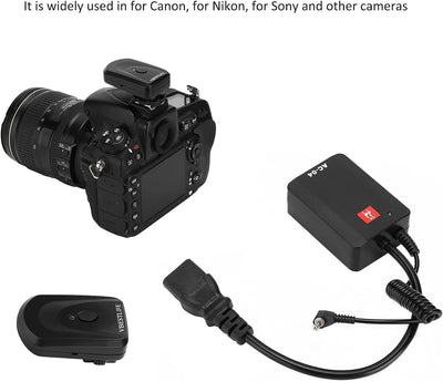 T opiky 4 Kanäle Wireless Funkblitz Speedlite Studio Trigger Set mit Empfänger für Canon für Nikon f