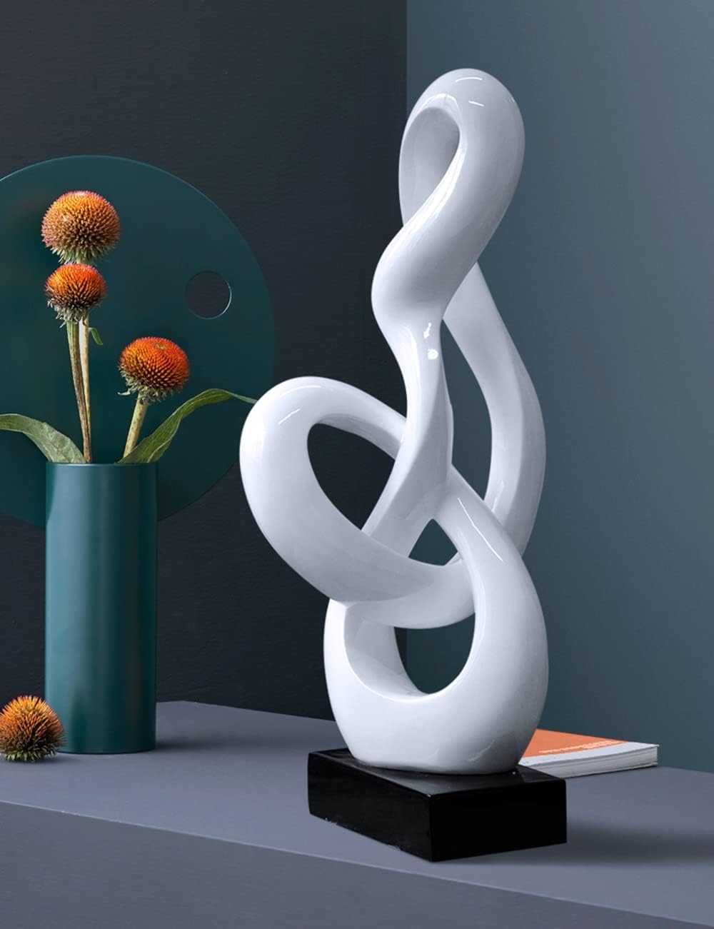 NENBOLEC Musiker Skulptur Statue Musik Dekor Figuren Modern Arts Klavier Geschenk Wohnzimmer Kunst P