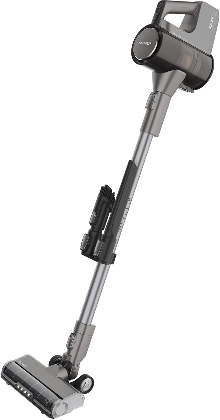 SHARP SA-VP4241GS Staubsauger Kabellos, Home & Car, 300W BLDC-Motor, 65Min., 0,75L, HEPA H13-Filter,