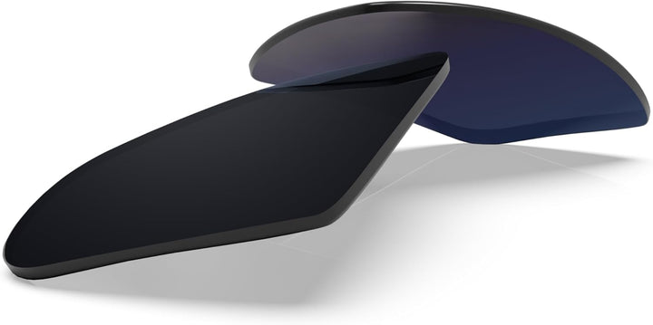 BlazerBuck Anti-salz Polarisierte Ersatzgläser für Oakley Crankshaft OO9239 Schwarz Polarisiert - [P