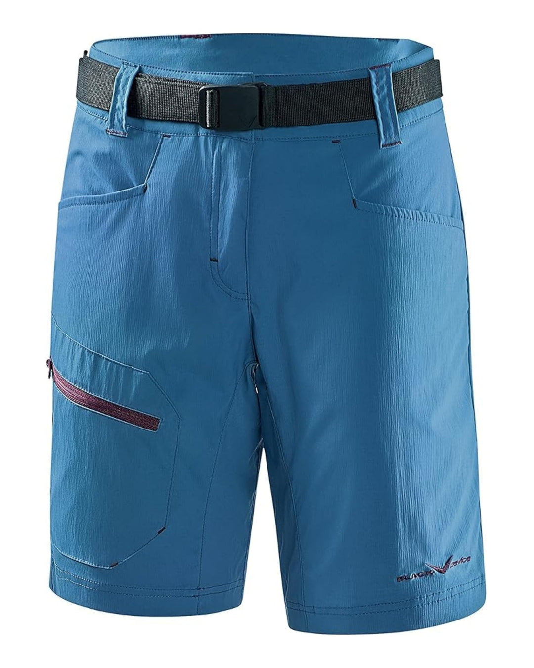 Black Crevice Trekking-Shorts Damen I Wandershorts Damen kurz I Damen Outdoor-Shorts I wasserabweise
