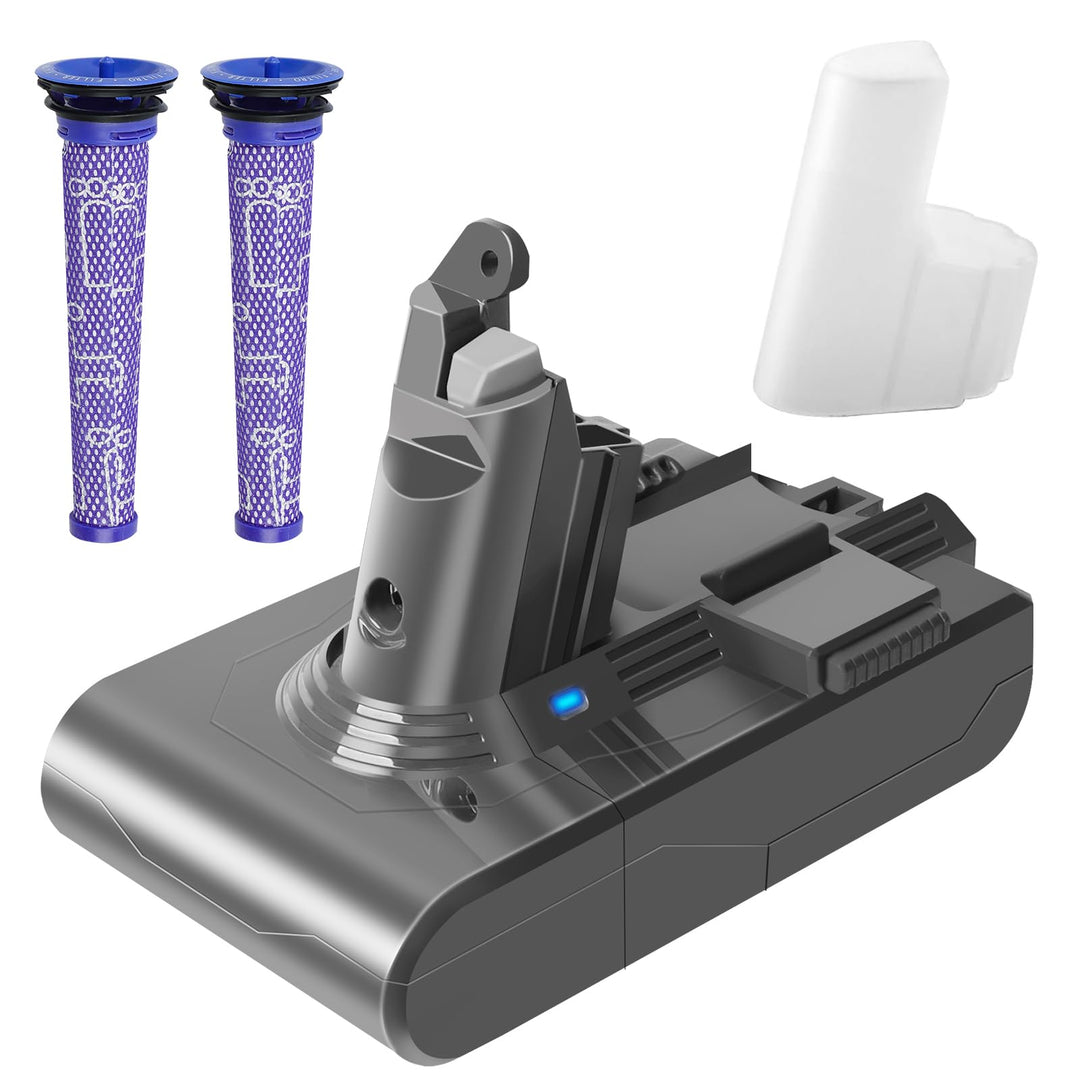 【2024 Upgraded】 Waitley V6 4500mAh für Dyson V6 DC62 DC59 DC61 DC58 DC72 DC74 SV03 SV04 SV05 SV06 SV