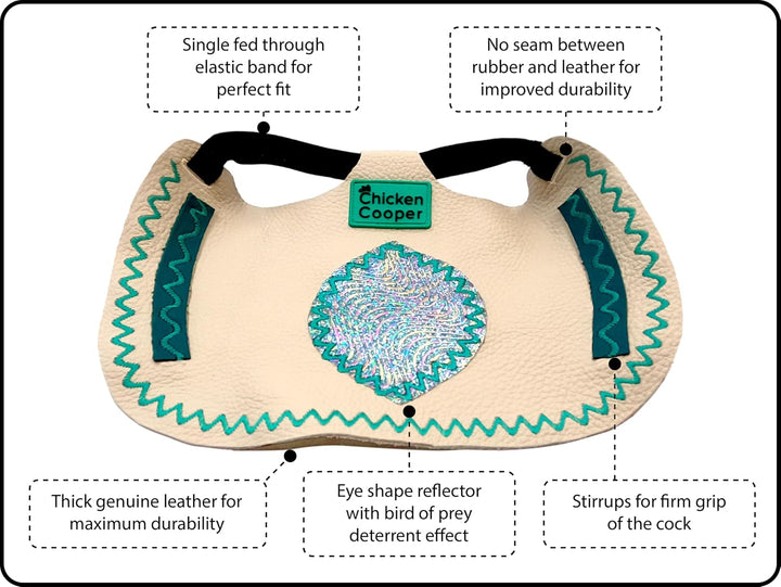 Hühnersattel, Hühnerweste, Federschutz, Geflügel Rückenschutz, Echtleder Handgemacht (1, Weinrotfarb