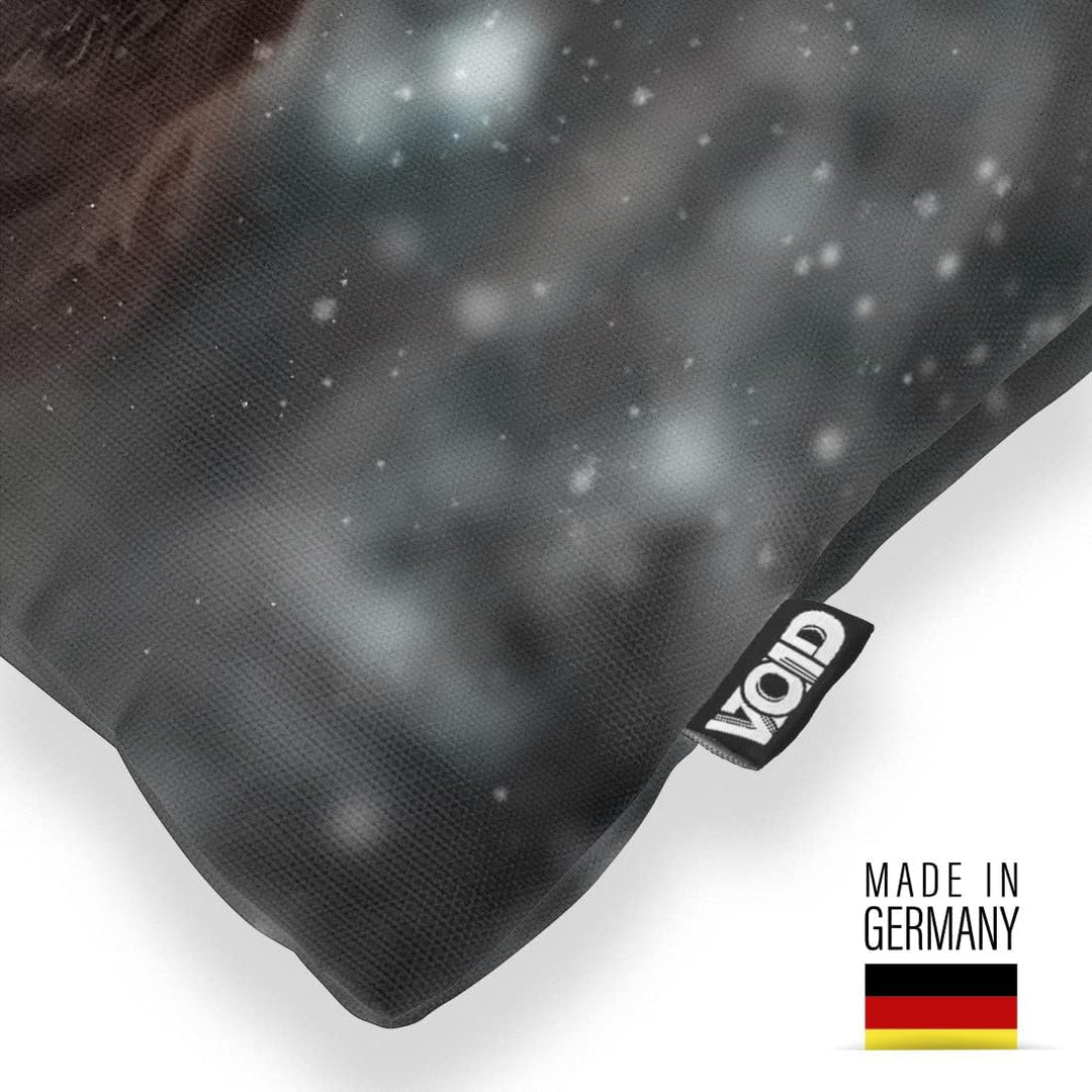 VOID Hirsch Winter Schnee Kissenbezug Kissenhülle Sofakissen Kissen Deko Weihnachten Winter Weihnach