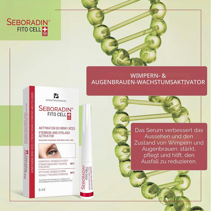 Seboradin Wimpern Serum Augenbrauen Lifting Aktivator Wimpernlifting Wachstum 6ML