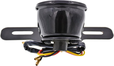 KATUR Motorrad Kühlergrill Rücklicht DC 12 V Rücklicht Bremslicht Kennzeichenhalter Rücklicht Bremsl