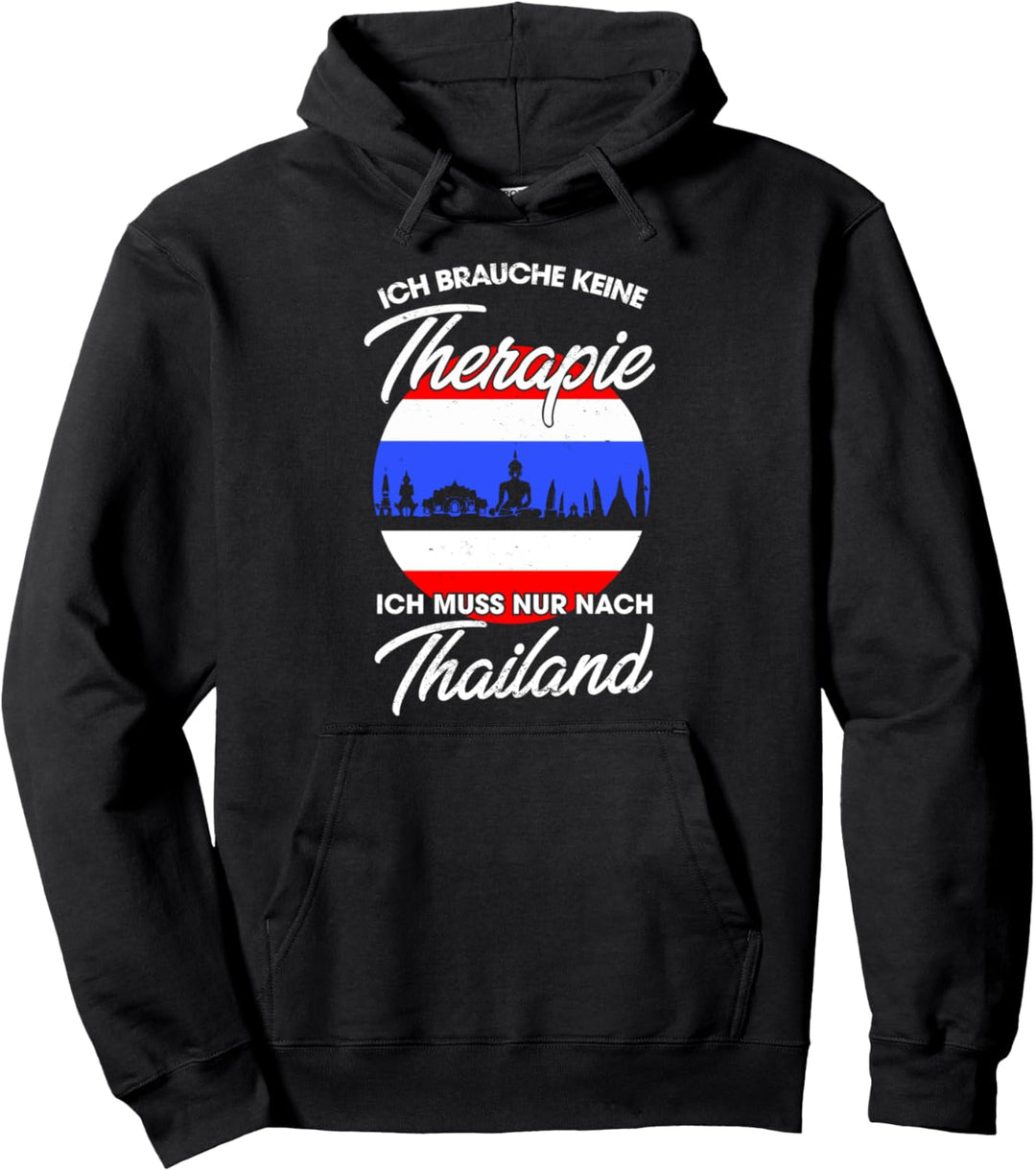 Thailändische Flagge I Thailand Urlaub I Thailand Pullover Hoodie