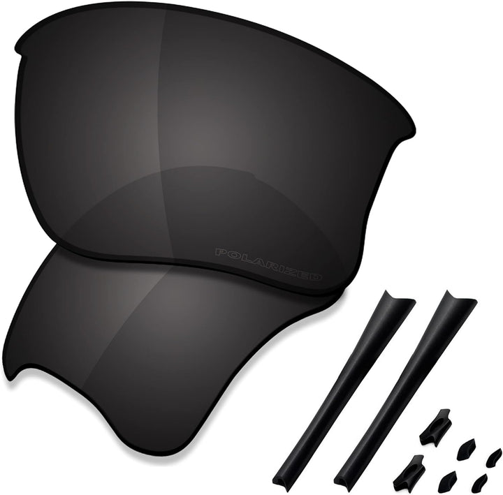 Saucer Premium-Ersatzgläser und Gummi-Kits für Oakley Flak Jacket XLJ OO9009 Sonnenbrillen High Defe