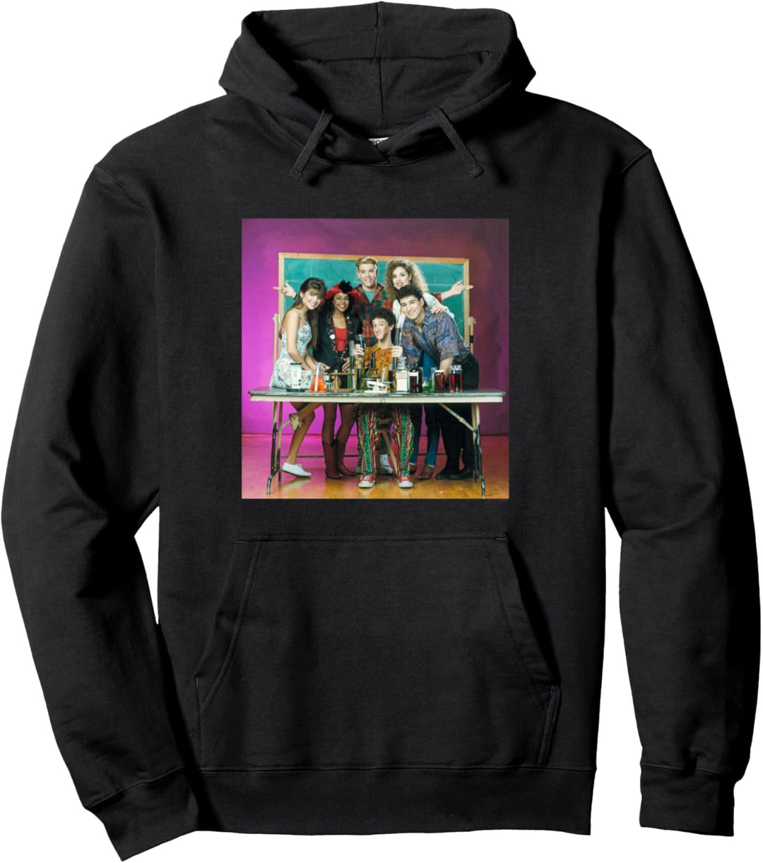 Saved By The Bell Chem Lab Group Foto Pullover Hoodie