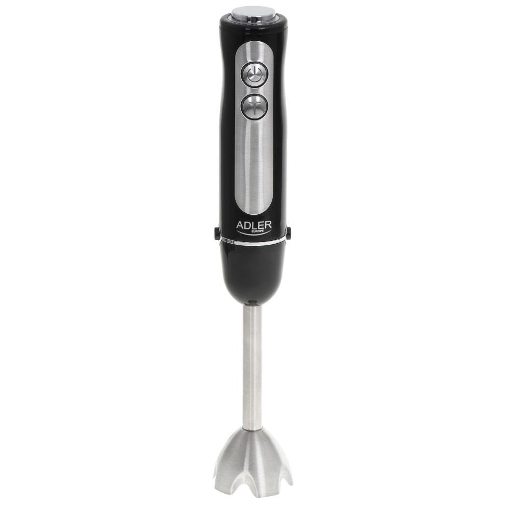 Adler AD 4625b Elektrischer Pürierstab, 1500 W, Stabmixer mit fünfstufige Geschwindigkeitsregulierun
