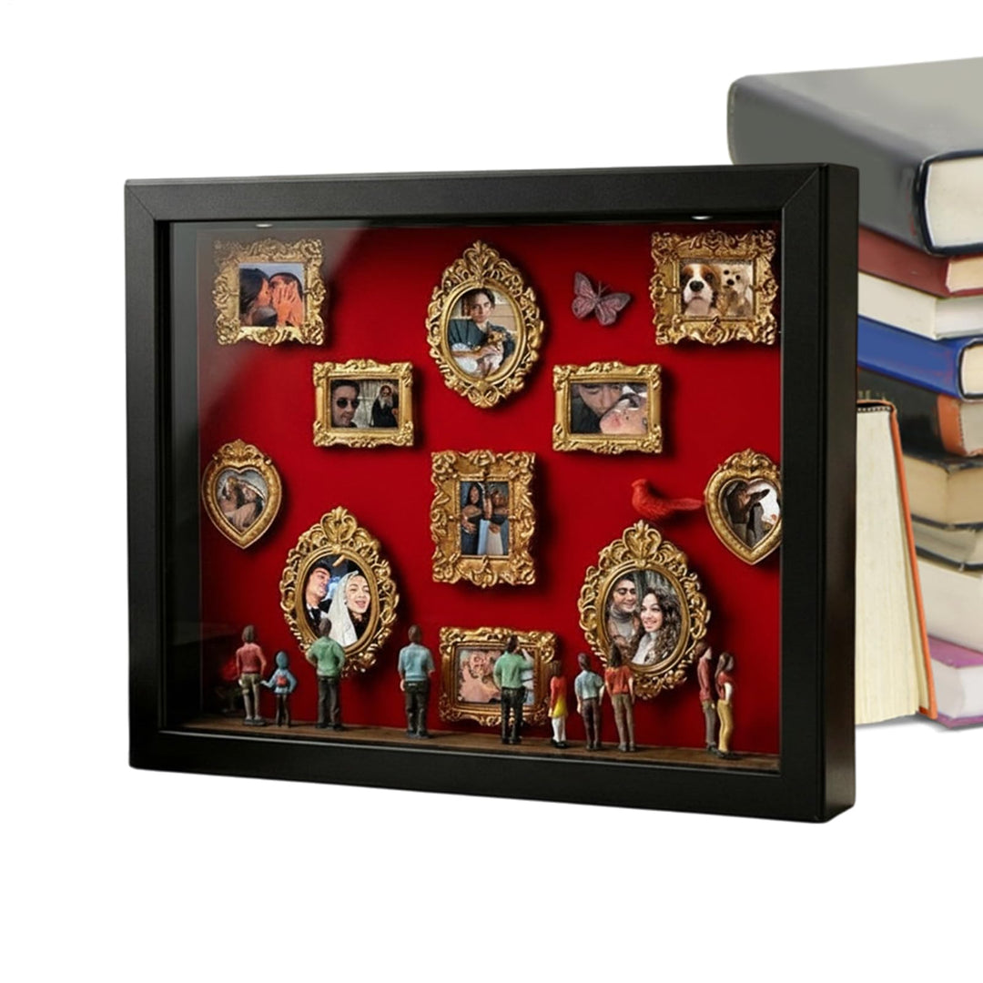 Mini Museum Box - DIY Figuren Zum Selberbauen Mit Beleuchtung Zur Erinnerungsdekoration Als Komplett