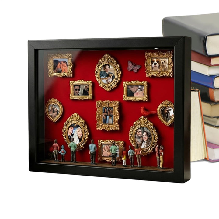 Mini Museum Box - DIY Figuren Zum Selberbauen Mit Beleuchtung Zur Erinnerungsdekoration Als Komplett