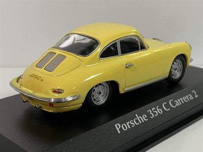 Minichamps 940062361 Maxichamps-1:43 1963 Porsche 356 Carrera 2-gelb