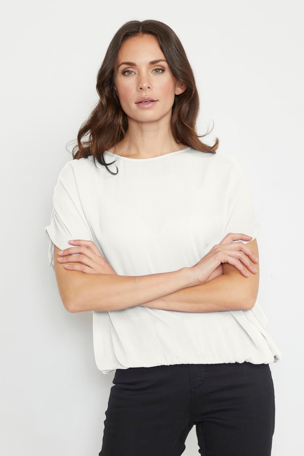 KAFFE Ärmellose Bluse KAamber KAamber Stanley 40 Weiss, 40 Weiss