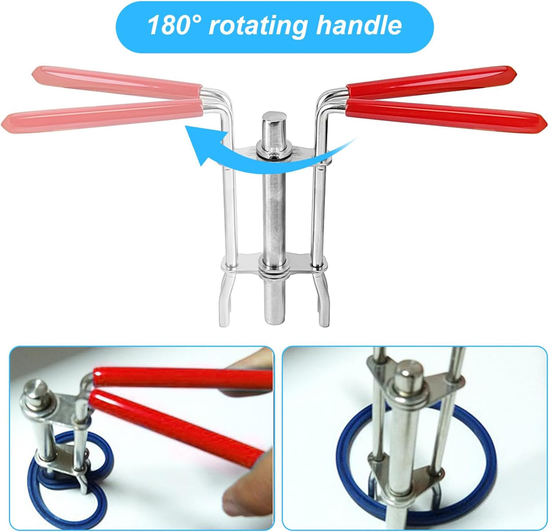 3 Stücke Hydraulikzylinder Kolbenstangendichtungs Installationswerkzeug Kit, Hydraulikpumpe, Hydraul