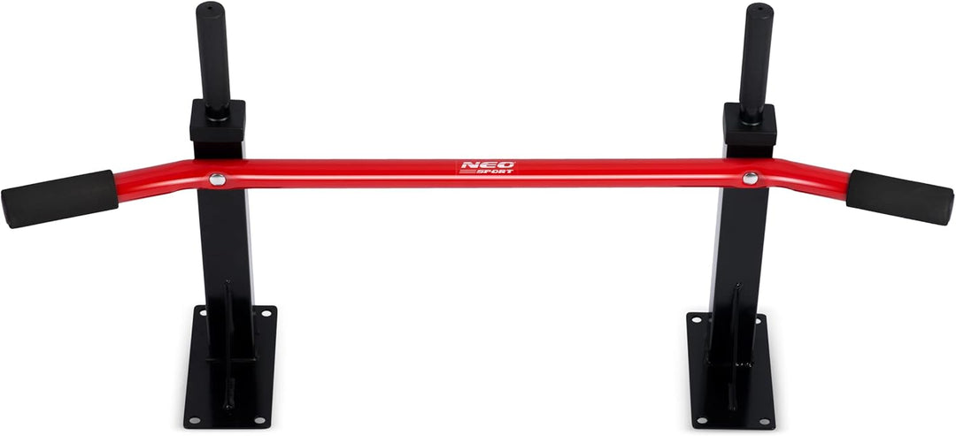 NEO SPORT Klimmzugstange NS-315 zum Hochziehen von Krafttrainingsübungen aus verstärktem Stahl 4 rut