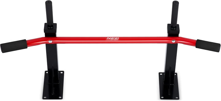 NEO SPORT Klimmzugstange NS-315 zum Hochziehen von Krafttrainingsübungen aus verstärktem Stahl 4 rut