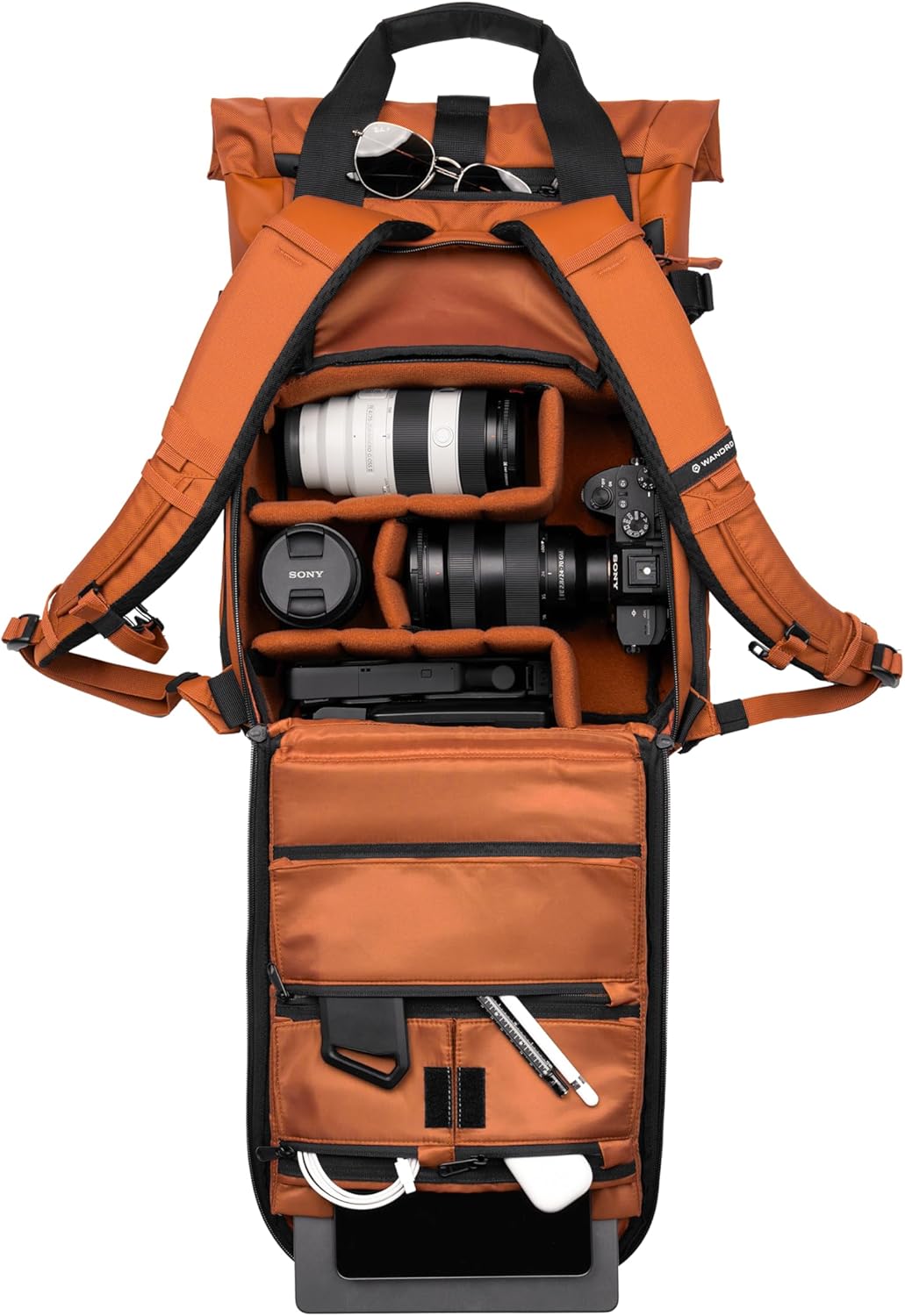 WANDRD PRVKE 15L V4 Kamerarucksack: eingebauter Kamera-Cube-Reiserucksack mit schnellem seitlichem Z