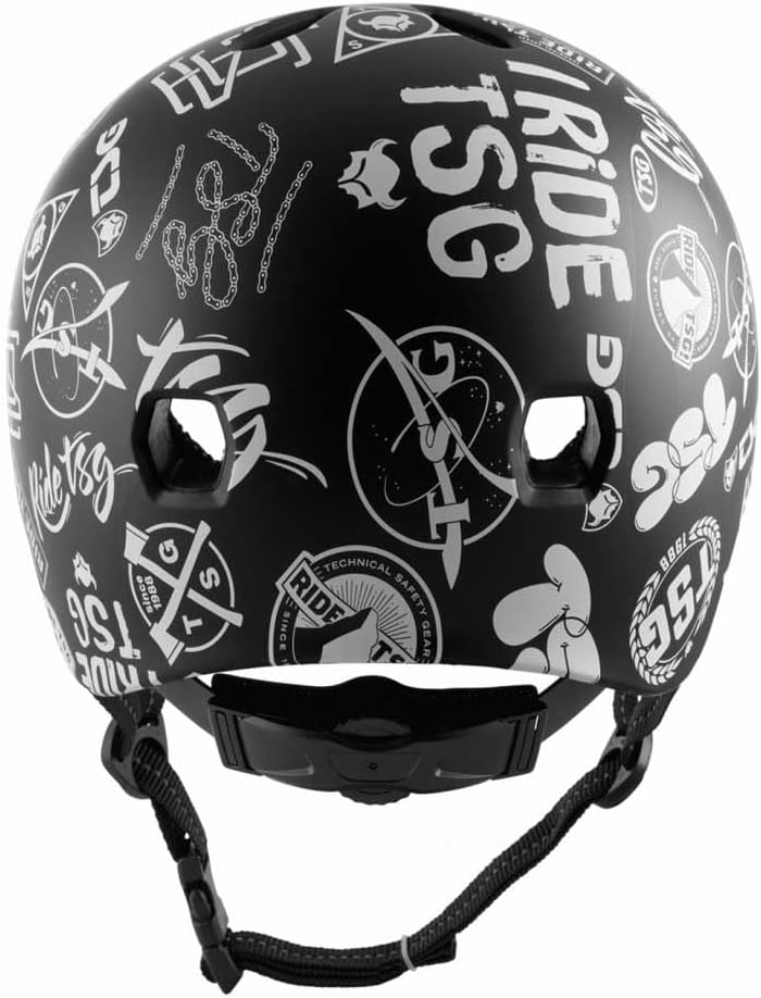 TSG Meta Graphic Design Helm schwarz/weiss L/XL | 58-60cm, L/XL | 58-60cm