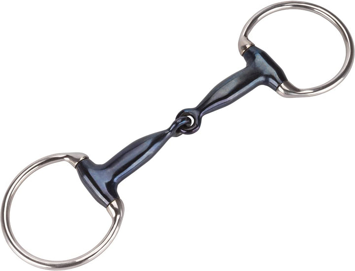 Equinate Olivenkopfgebiss Sweet Iron 16mm einfach gebrochen 14,5cm - Anatomisch geformt - fördert di