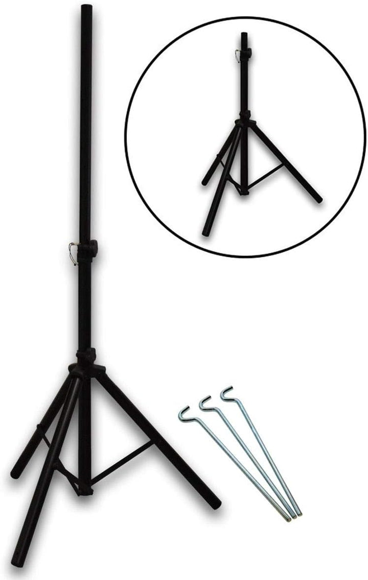 PremiumX Mobile Camping Satelliten-Komplettanlage 60cm Antenne SAT Single LNB 4K Ständer Dreibein-St