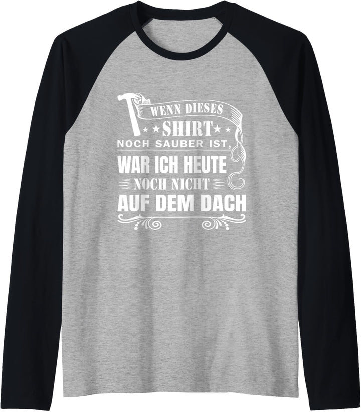 Herren Dachdeckermeister Dachdecker Raglan