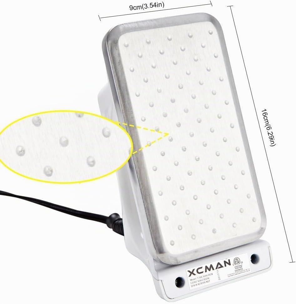 XCMAN Ski Snowboard Wachsbügeleisen Heisswax Bügeleisen 230 Volt 1000 W Rautenstruktur - Welche die