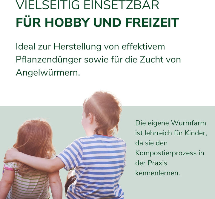 Natursache Ersatzetage für Wurmkomposter kaufen: Klein & Indoor | Wurmkiste für Balkon & Garten - St