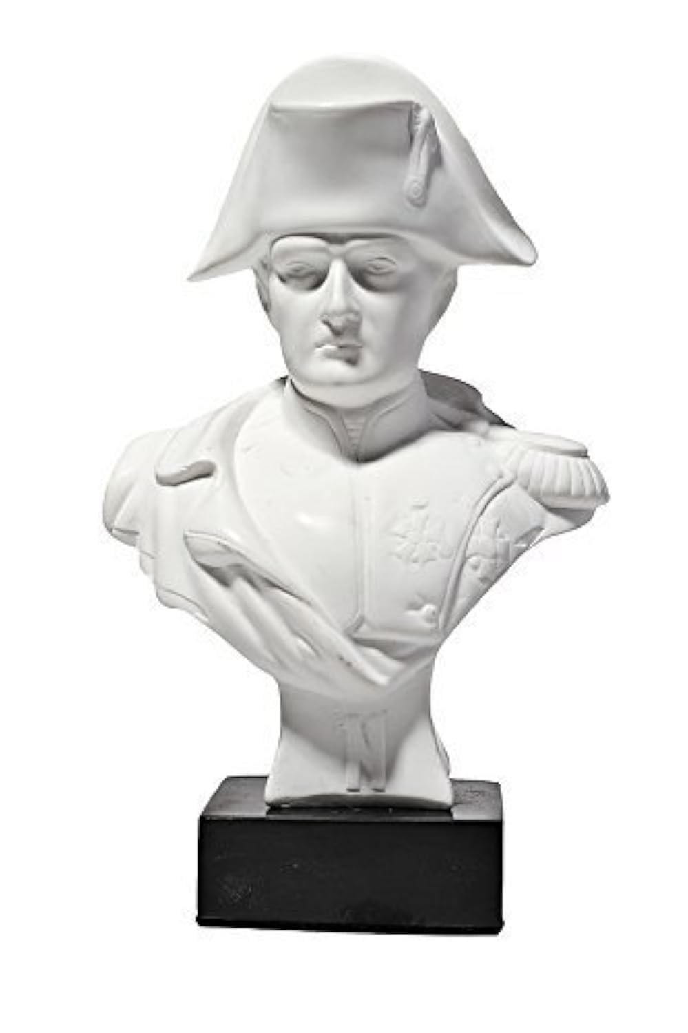danila-souvenirs französischer Kaiser Napoleon Bonaparte marmor Büste Statue Skulptur 13 cm