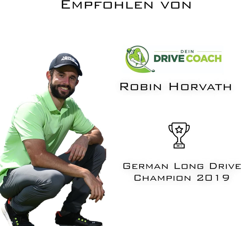 HEROGOLF Speed-Sticks - Der Golf Schwungtrainer fr mehr Geschwindigkeit, l„ngere SCHL„ge und EIN bes