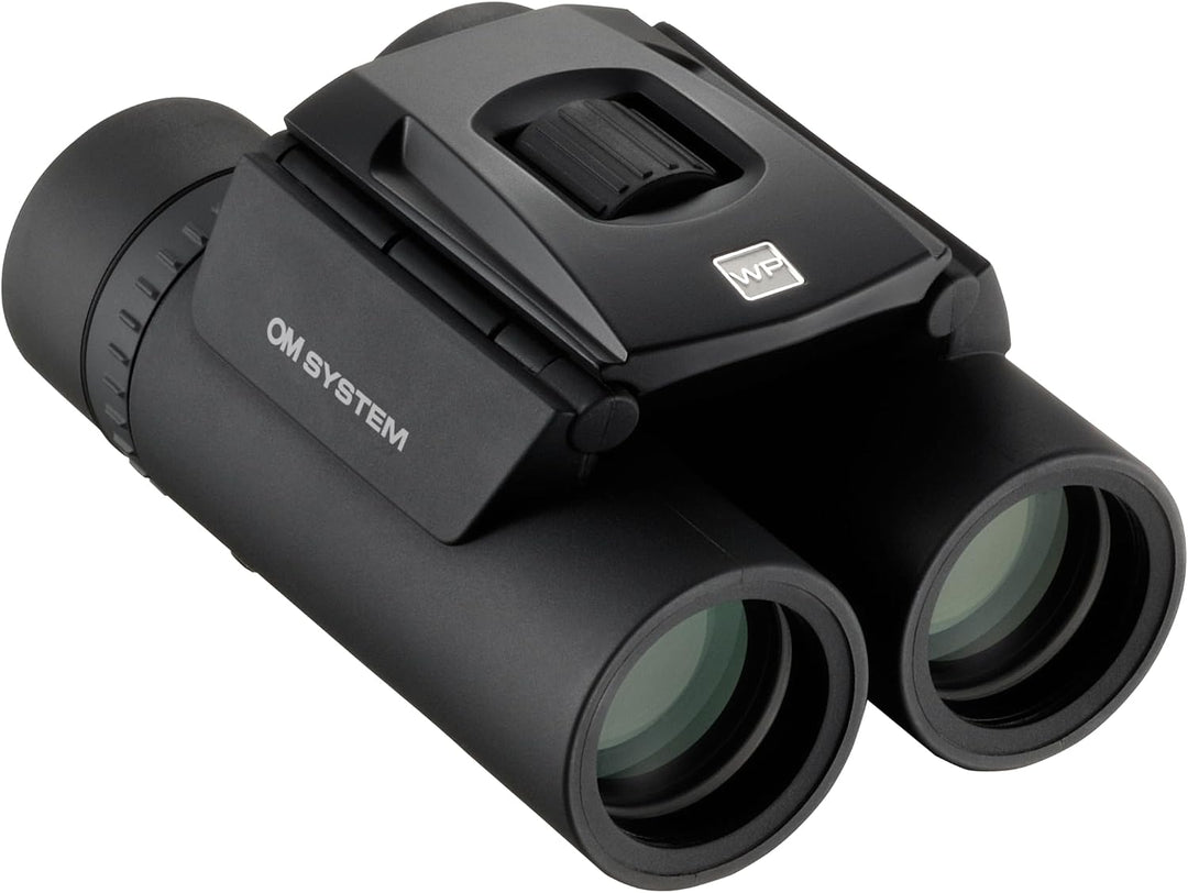 OM SYSTEM 10x25 WP II Fernglas - Wasserdicht &amp; Kompakt - Schwarz, OM System