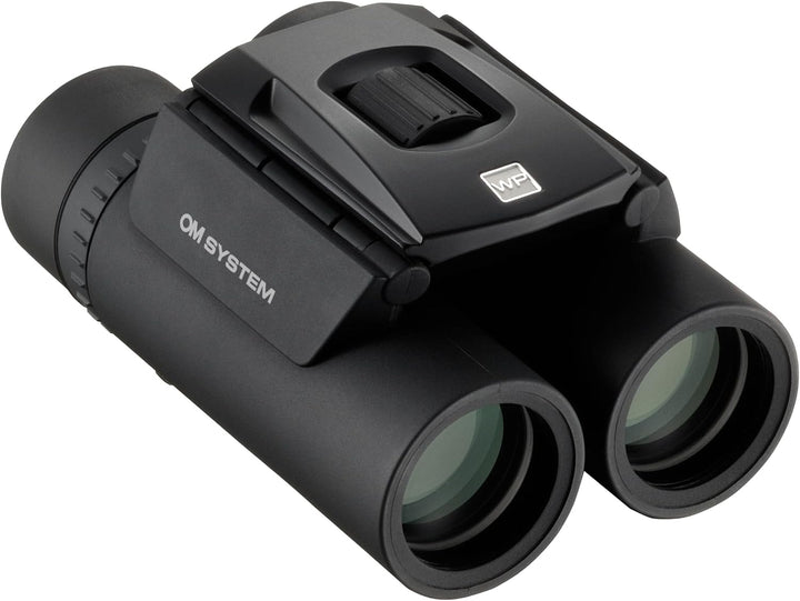 OM SYSTEM 10x25 WP II Fernglas - Wasserdicht &amp; Kompakt - Schwarz, OM System