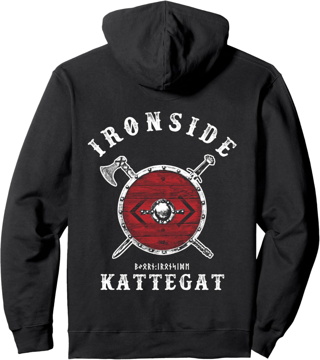 Björn Ironside - Kattegat Wikinger Schild Pullover Hoodie