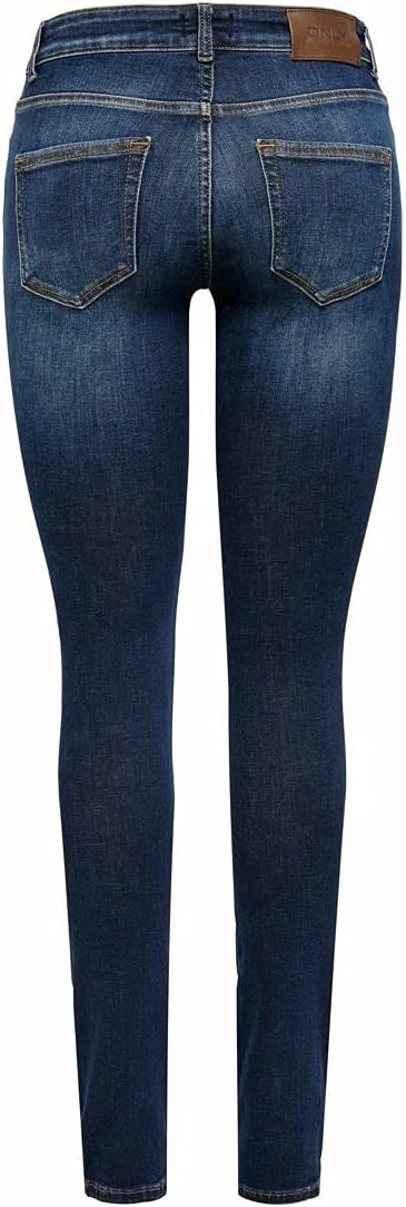 ONLY Damen Jeans XS / 32L Dark Blue Denim, XS / 32L Dark Blue Denim