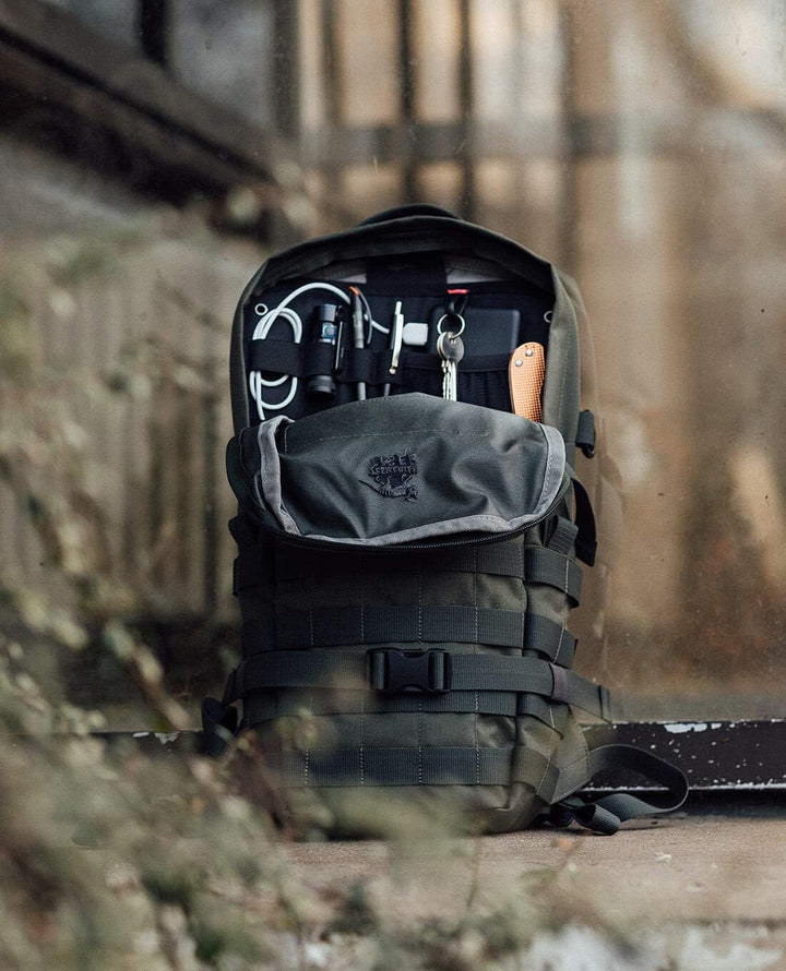 Tasmanian Tiger TT Organizer Panel Einschub für Rucksäcke mit vielen Taschen für Werkzeug, Schreibze