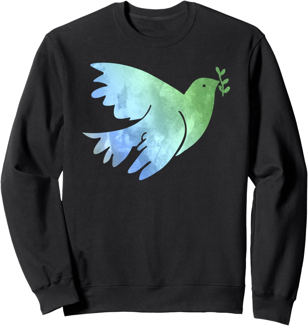 Friedenstaube Taube Liebe Freiheit Hoffnung Symbol Vogel Sweatshirt