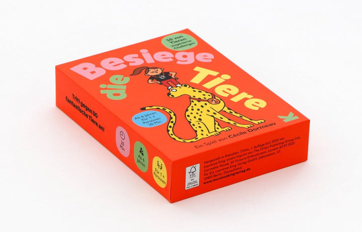 Laurence King Besiege die Tiere. EIN Spiel mit 50 tierischen Wettkämpfen, Pink
