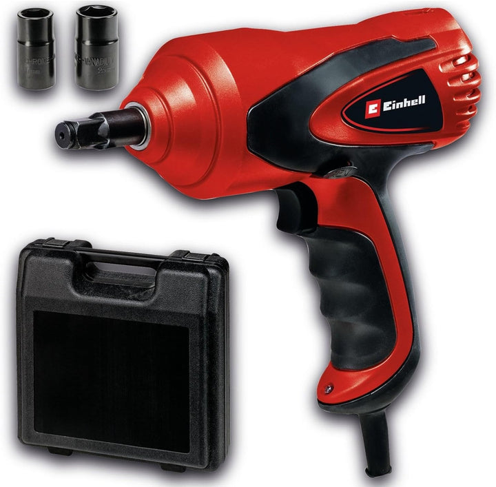 Einhell Kfz-Schlagschrauber CC-HS 12/1 (12 V, max. 350 Nm Lösedrehmoment, integrierte Wasserwaage, L
