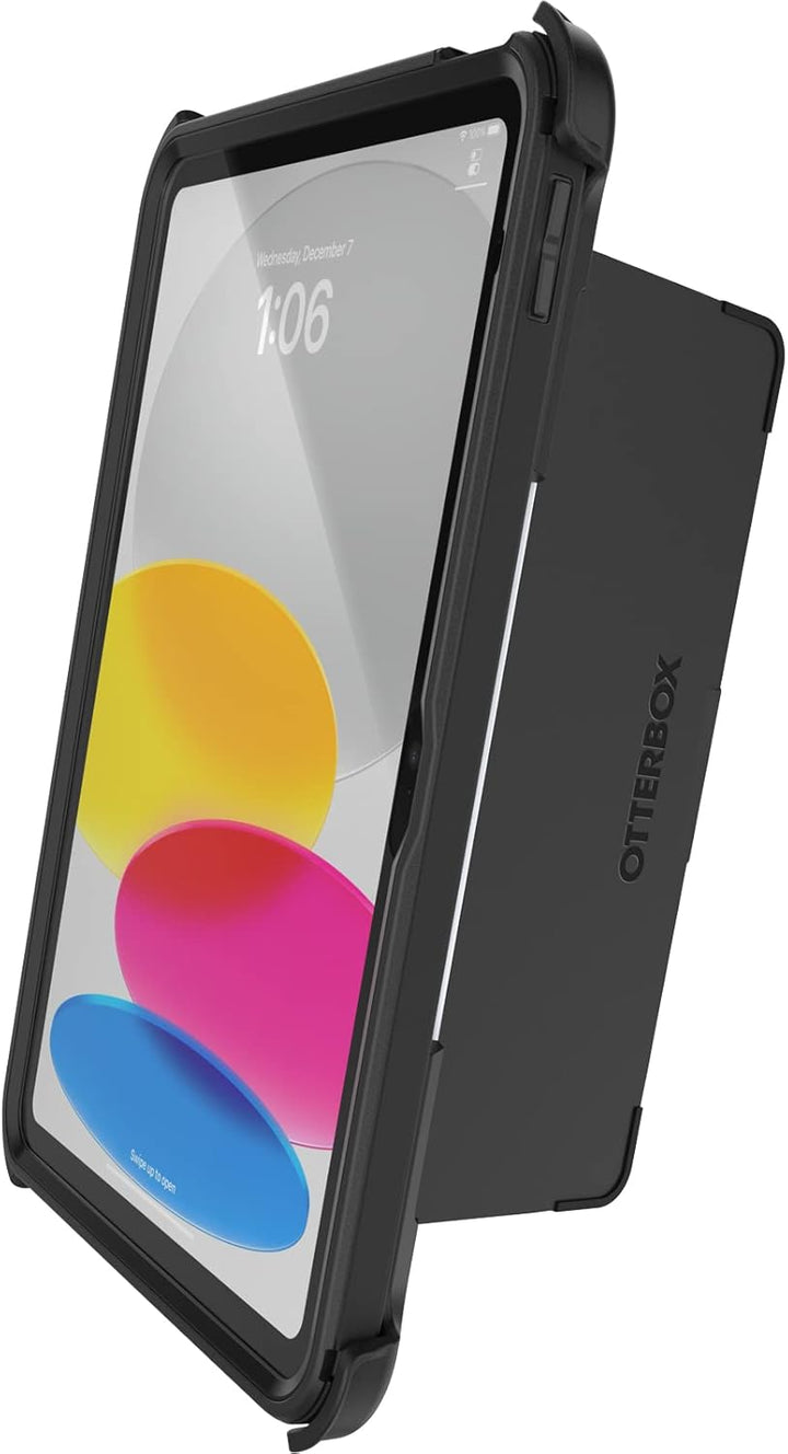 OtterBox Defender Series Schutzhülle für iPad 10. Generation, Schwarz Defender Serie Schwarz, Defend