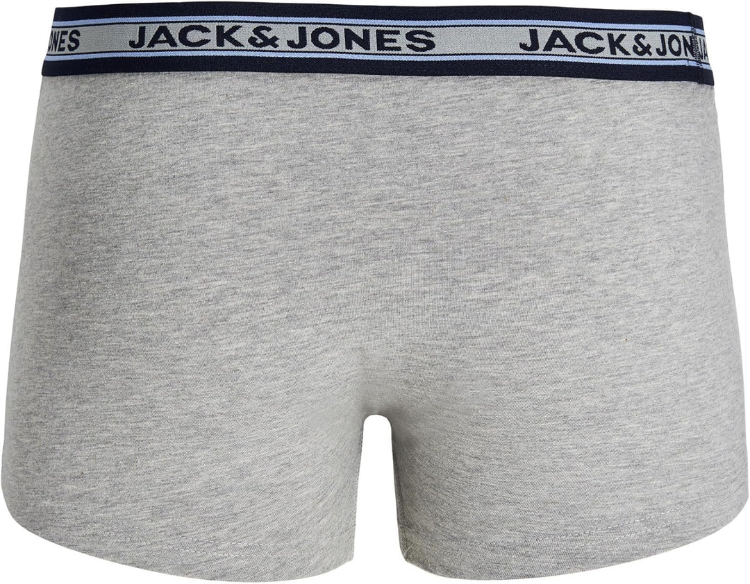 JACK & JONES Male Kurze Boxershorts 10er-Pack Kurze Boxershorts M Dark Grey Melange, M Dark Grey Mel