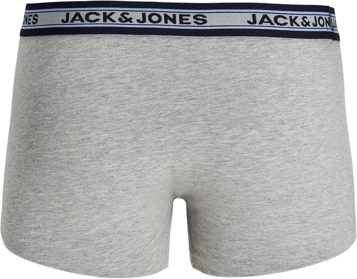 JACK & JONES Male Kurze Boxershorts 10er-Pack Kurze Boxershorts M Dark Grey Melange, M Dark Grey Mel