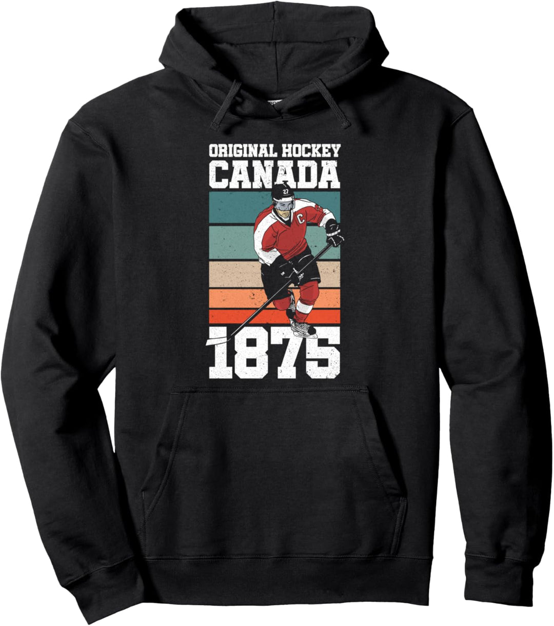 Original Hockey Canada 1875 Sports History Eishockey Pullover Hoodie