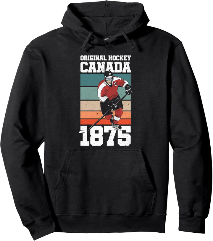 Original Hockey Canada 1875 Sports History Eishockey Pullover Hoodie