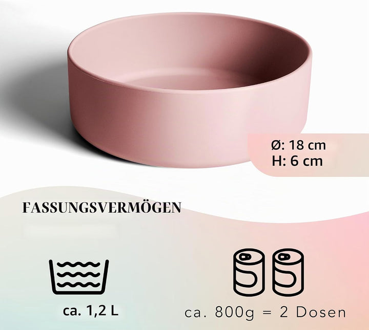 ne&amp;no® Silikon Fressnapf 1200 ml für kleine und mittelgrosse Hunde | Futternapf Hund rutschfest | Hu