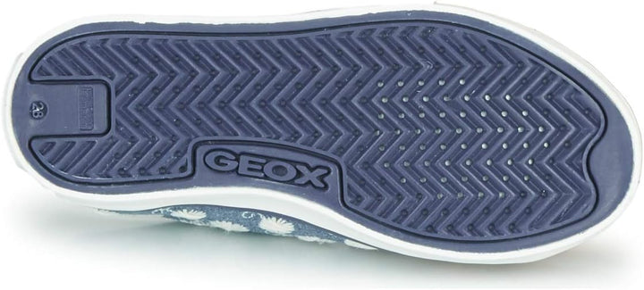 Geox Mädchen Jr Ciak Girl C Sneakers 24 EU Avio, 24 EU Avio
